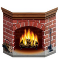 Brick Fireplace Stand Up